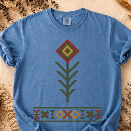 Primitive Roots, Ancient Symbols T-Shirt, Heavyweight