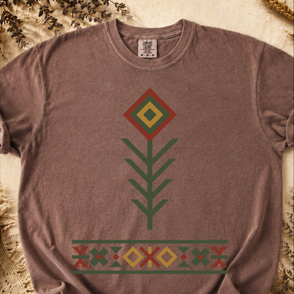 Primitive Roots, Ancient Symbols T-Shirt, Heavyweight