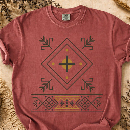 Rooted Balance, Ancient Symbols T-Shirt, Heavyweight