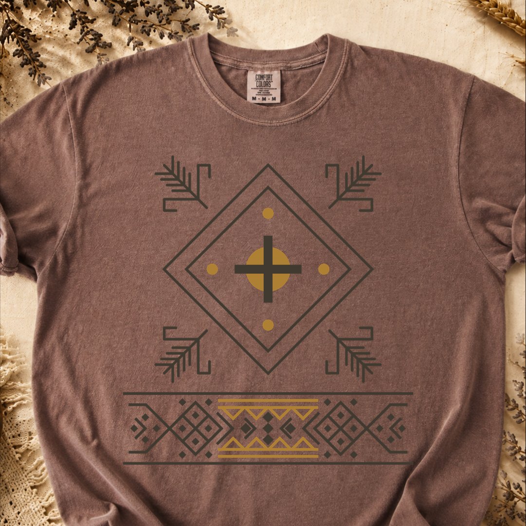 Rooted Balance, Ancient Symbols T-Shirt, Heavyweight