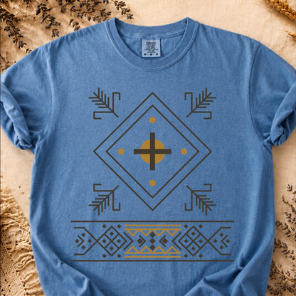 Rooted Balance, Ancient Symbols T-Shirt, Heavyweight