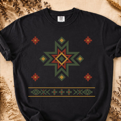 Rosette Crest, Ancient Symbols T-Shirt, Heavyweight