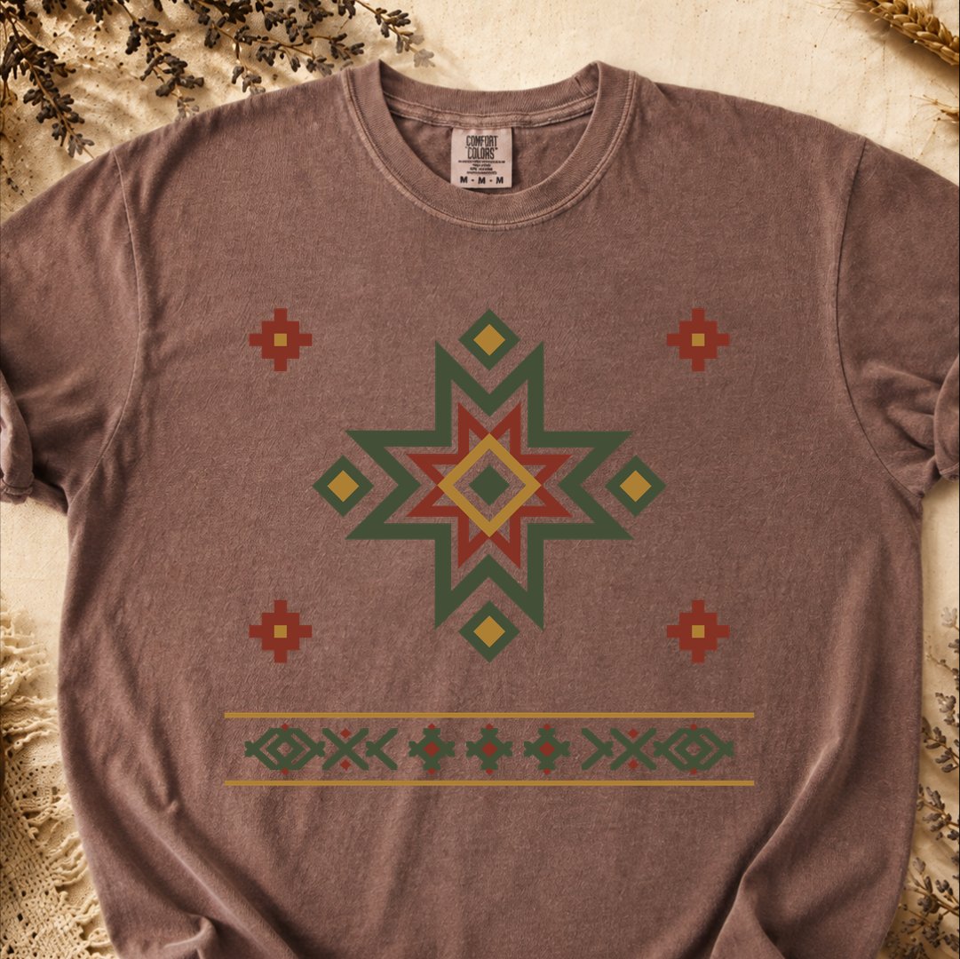 Rosette Crest, Ancient Symbols T-Shirt, Heavyweight