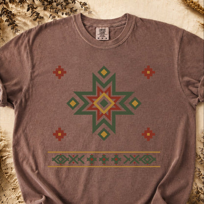 Rosette Crest, Ancient Symbols T-Shirt, Heavyweight