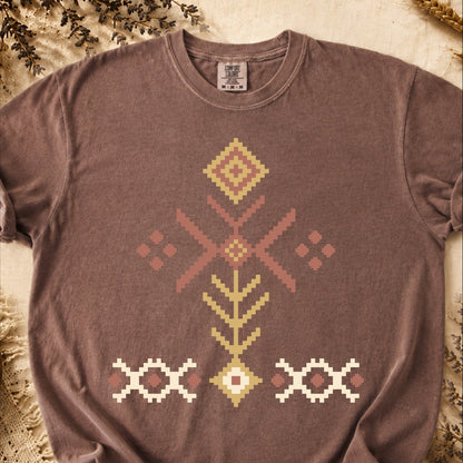 Sacred Roots Geometry, Ancient Symbols T-Shirt, Heavyweight
