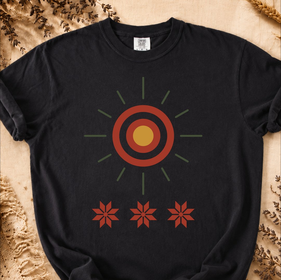 Sun Threads, Ancient Symbols T-Shirt, Heavyweight