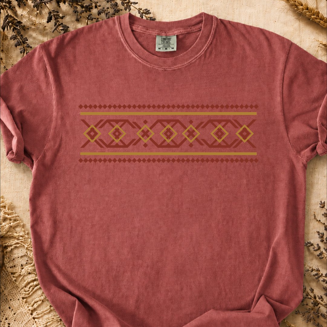 Vintage Geometry Emblem, Ancient Symbols T-Shirt, Heavyweight