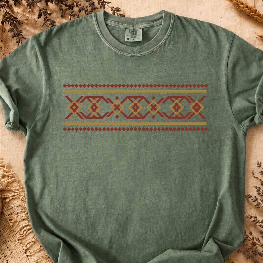 Vintage Geometry Emblem, Ancient Symbols T-Shirt, Heavyweight