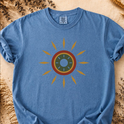 Wheel of Light, Ancient Symbols T-Shirt, Heavyweight