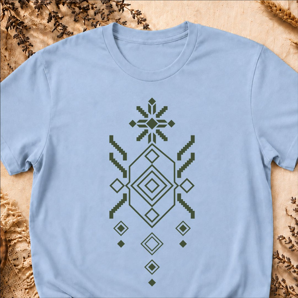 Ancestral Crown, Ancient Symbols T-Shirt, Lightweight