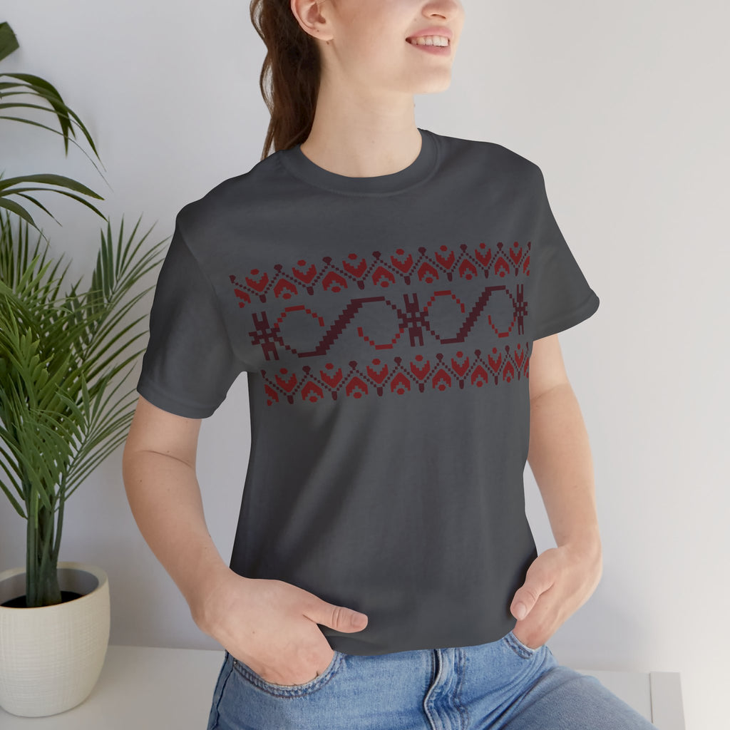 Woven Tradition, Ancient Symbols T-Shirt, Lightweight