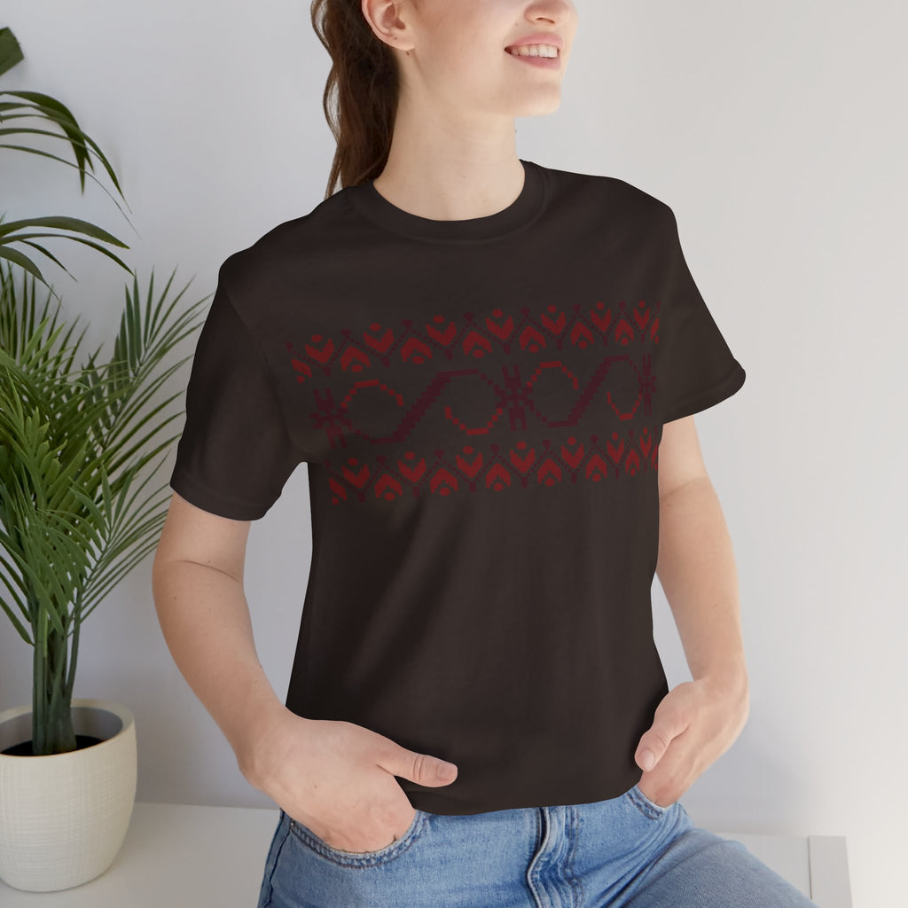 Woven Tradition, Ancient Symbols T-Shirt, Lightweight