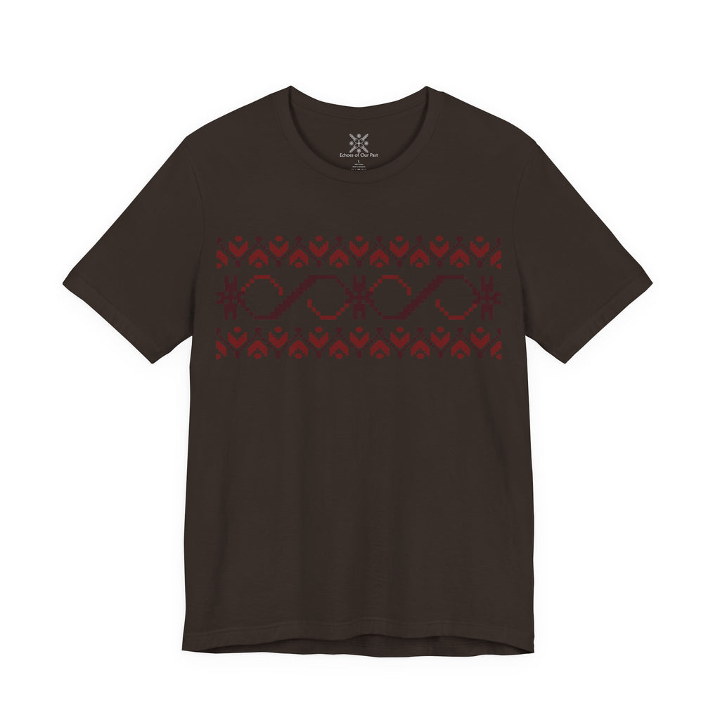 Woven Tradition, Ancient Symbols T-Shirt, Lightweight