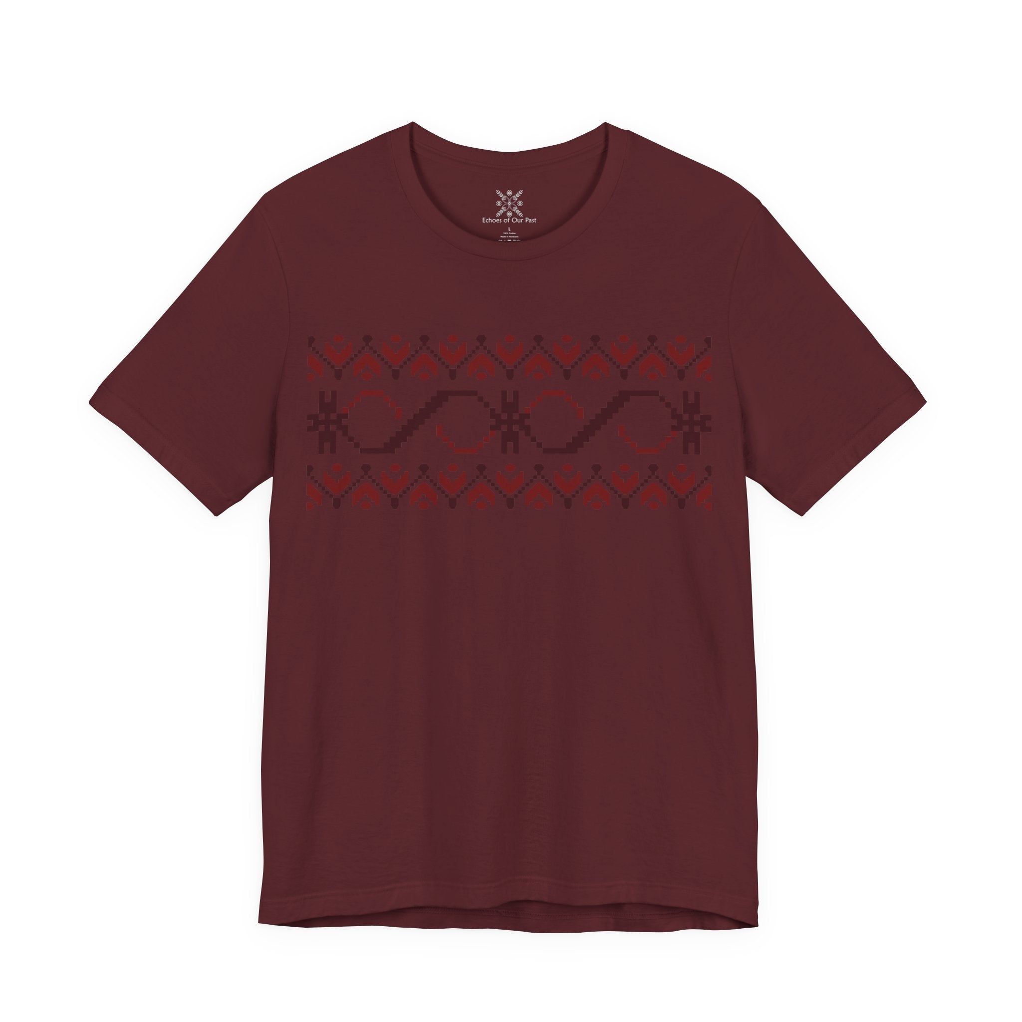 Woven Tradition, Ancient Symbols T-Shirt, Lightweight