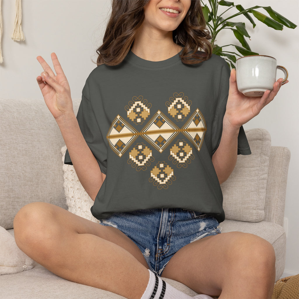 Elemental Geometry, Ancient Symbols T-Shirt, Heavyweight