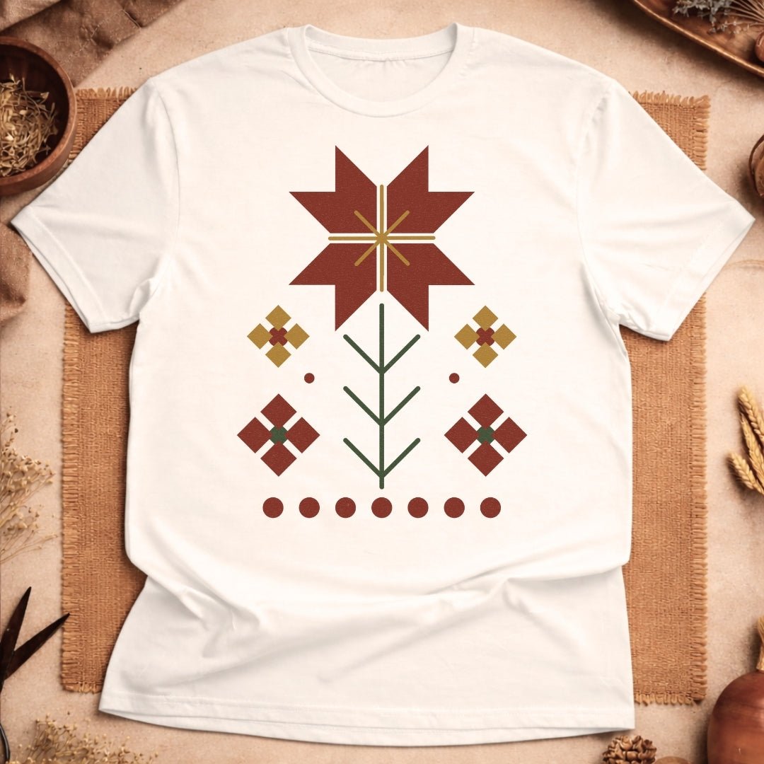 Floral Geometric Balance