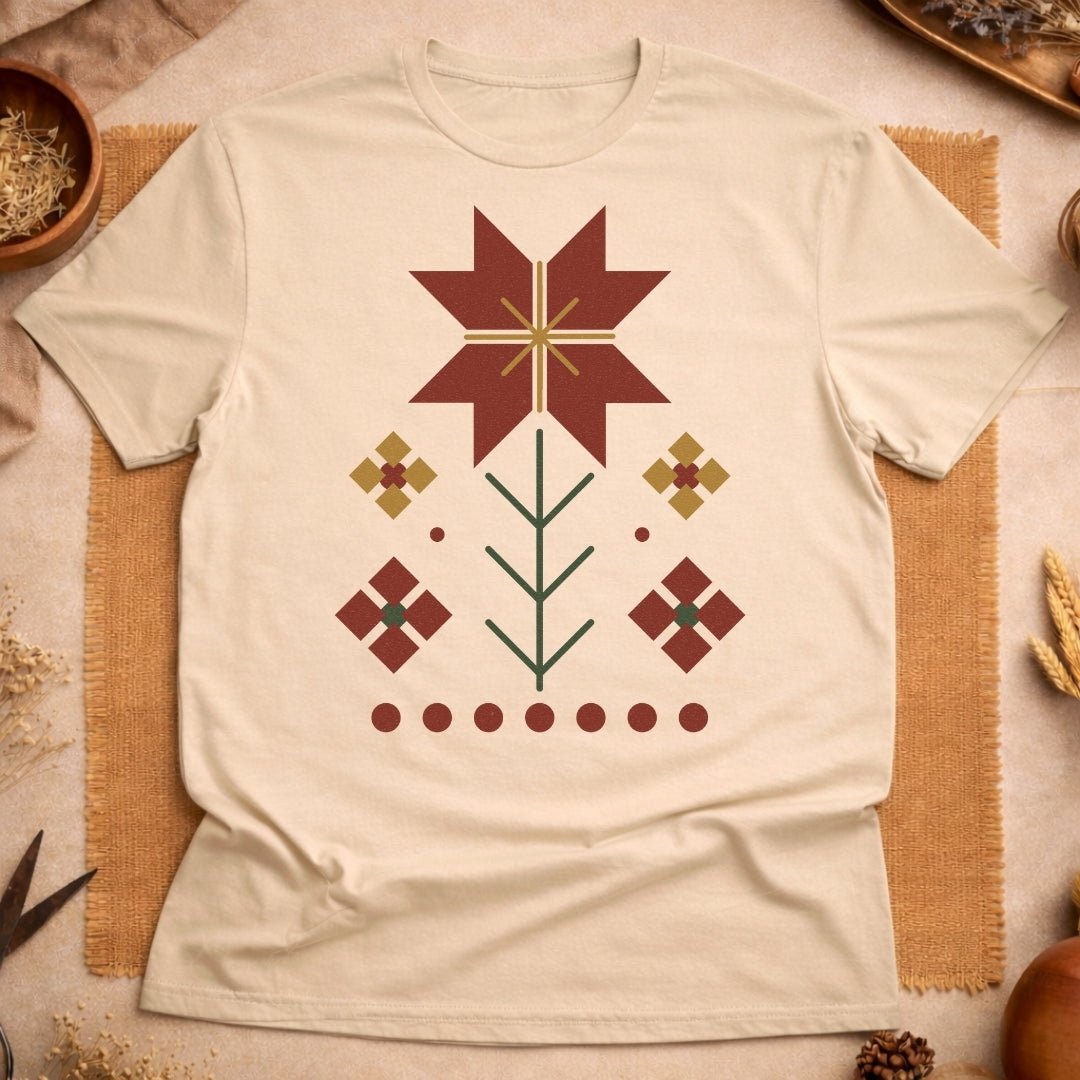Floral Geometric Balance