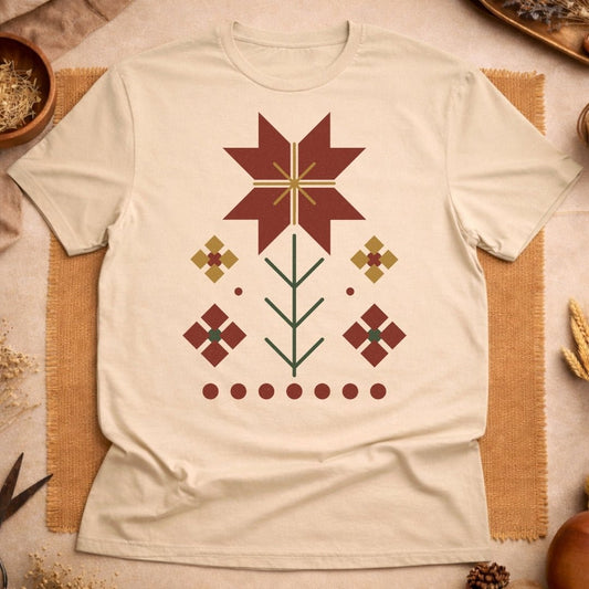 Floral Geometric Balance
