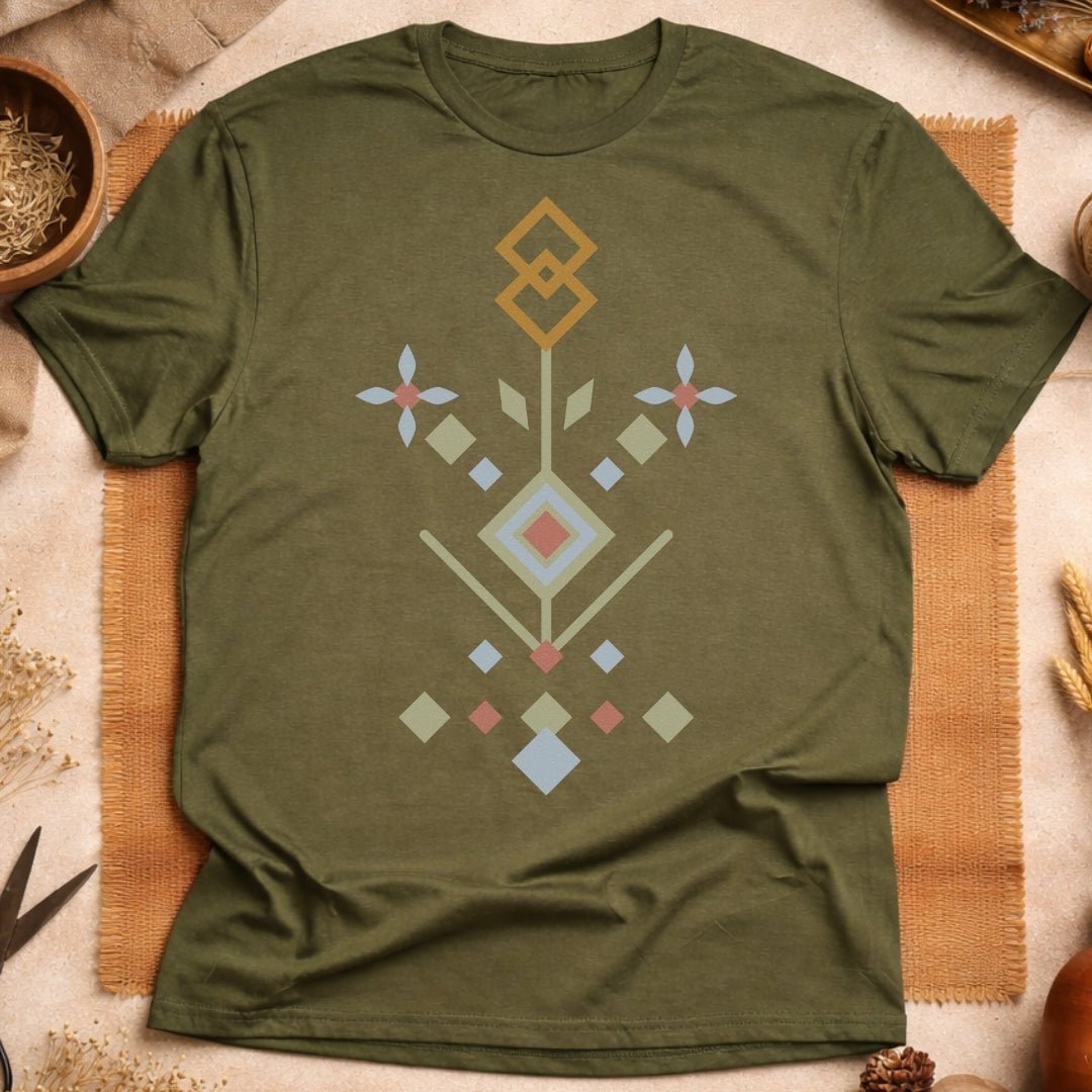 Geometric Frost Pattern